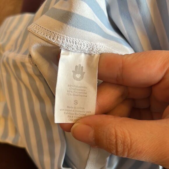 Spiritual gangster small stripe leggings - Picture 6 of 6